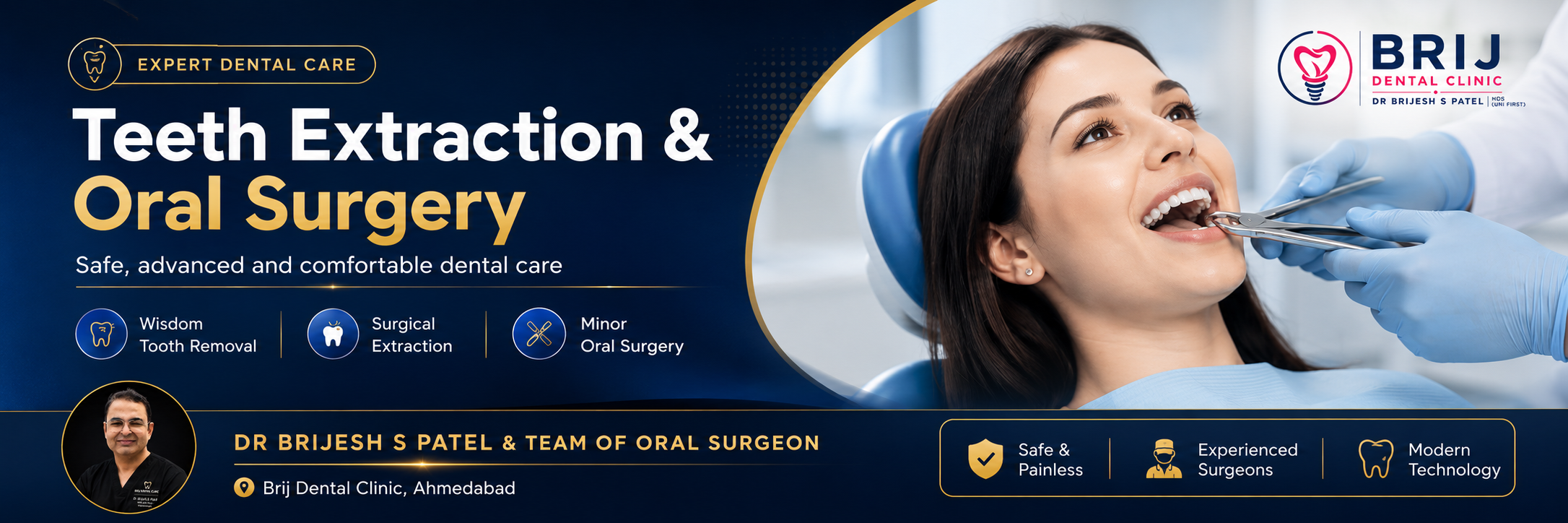 Teeth Extraction and Oral Surgery in Ahmedabad – Brij Dental Clinic Teeth Extraction and Oral Surgery in Ahmedabad – Brij Dental Clinic